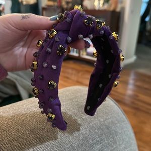 Amethyst Lele Sadoughi Birthstone Headband